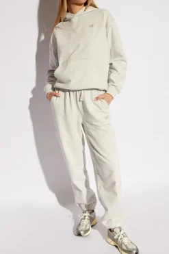 New Balance GREY Sweatpants with logo