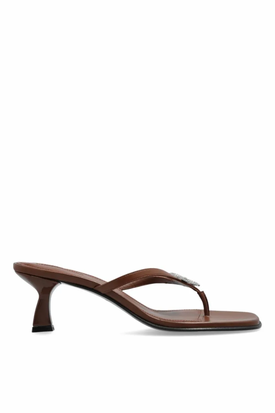 Nodaleto BROWN Heeled slippers