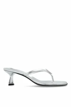Nodaleto SILVER Heeled slippers