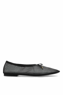 Odissi BLACK Ballet flats with bow