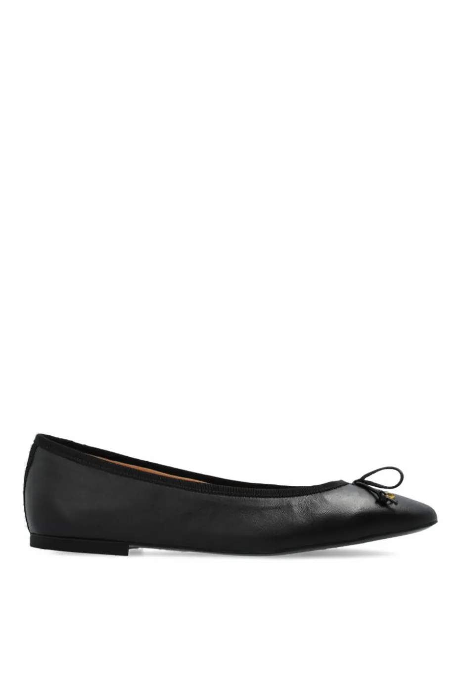 Odissi BLACK Leather flats