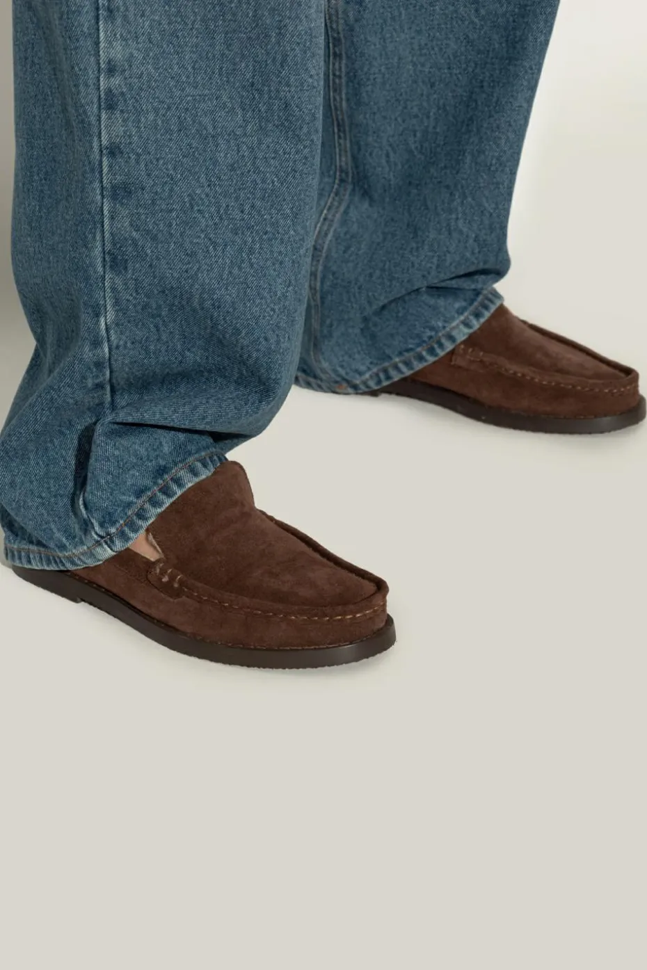 Odissi BROWN Suede loafers