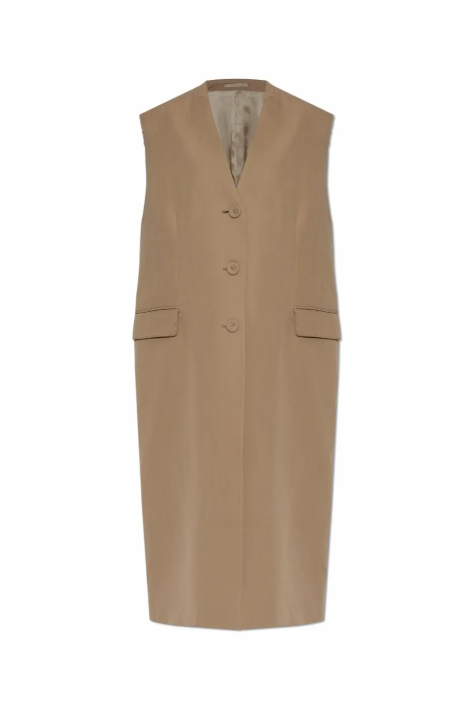 Officine Generale beige Long vest