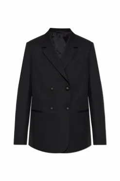Officine Generale BLACK Double-breasted blazer