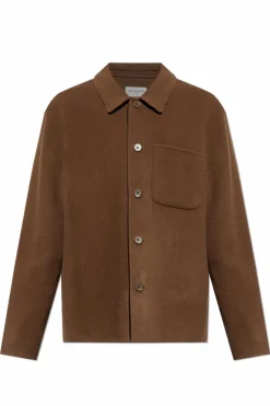 Officine Generale BROWN Wool Jacket ‘Hamilton’