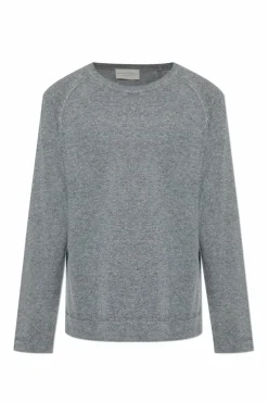 Officine Generale GREY Cashmere sweater 'Nate'