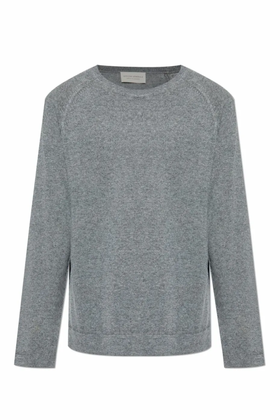 Officine Generale GREY Cashmere sweater 'Nate'