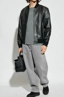 Officine Generale GREY Cashmere sweater 'Nate'