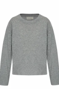 Officine Generale GREY Cashmere sweater ‘Nicky’