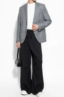 Officine Generale GREY Houndstooth blazer