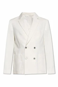 Officine Generale WHITE Double-breasted blazer