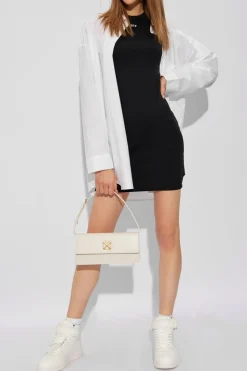 Off-White BLACK Dress with logo