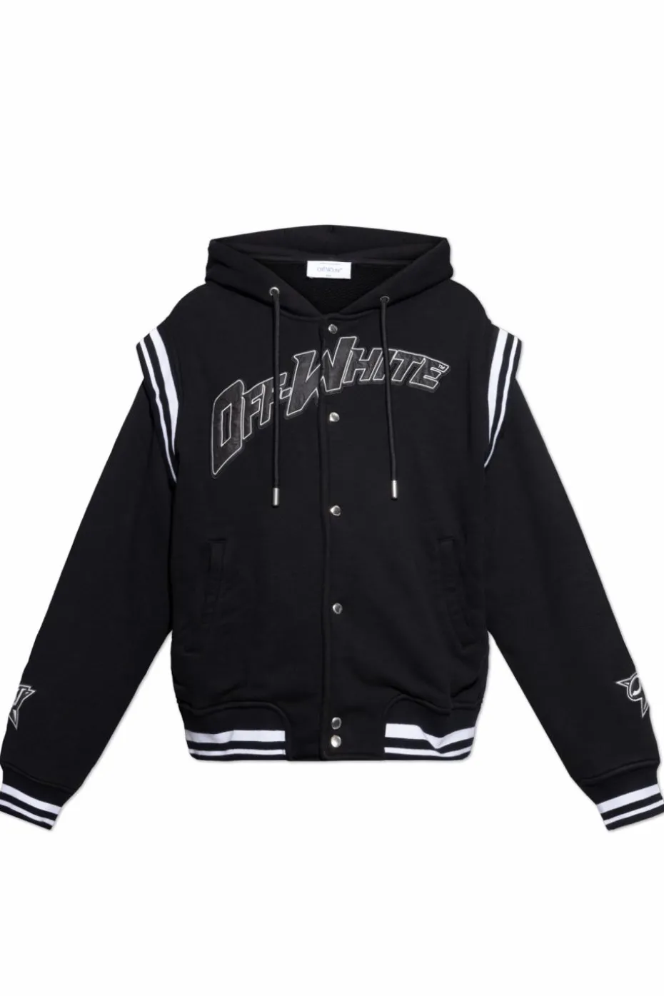 Off-White BLACK Jacket with logo