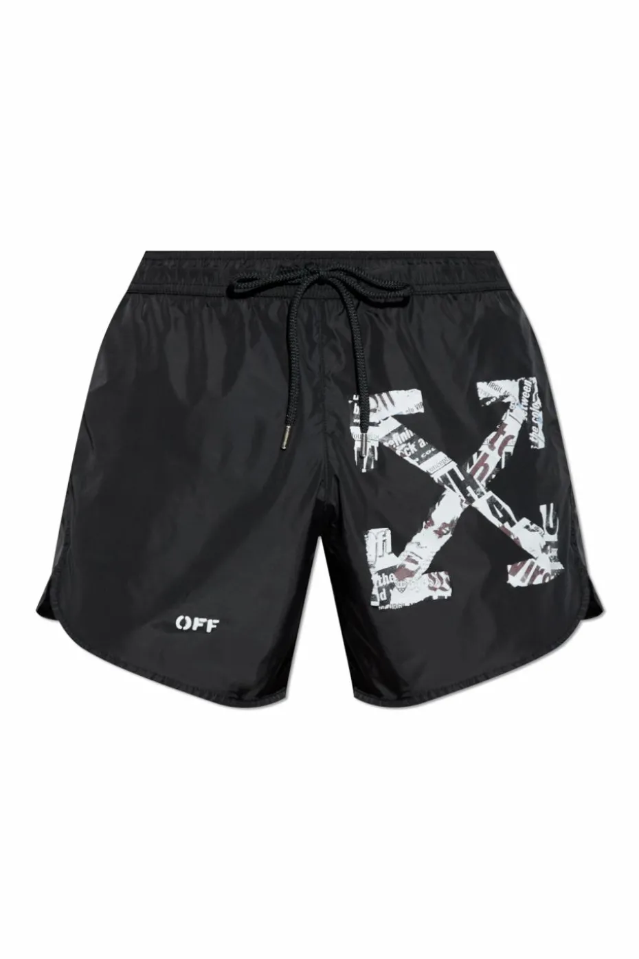 Off-White BLACK Swim shorts