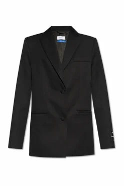 Off-White BLACK Wool blazer