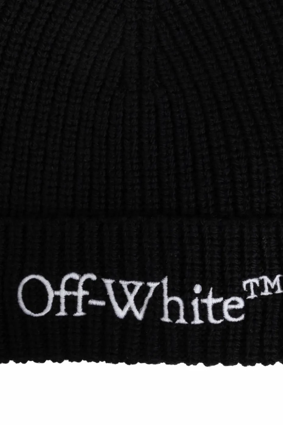 Off-White BLACK Wool Hat
