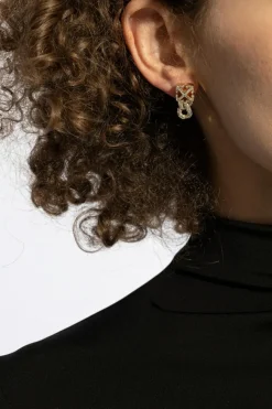 Off-White GOLD Brass earrings