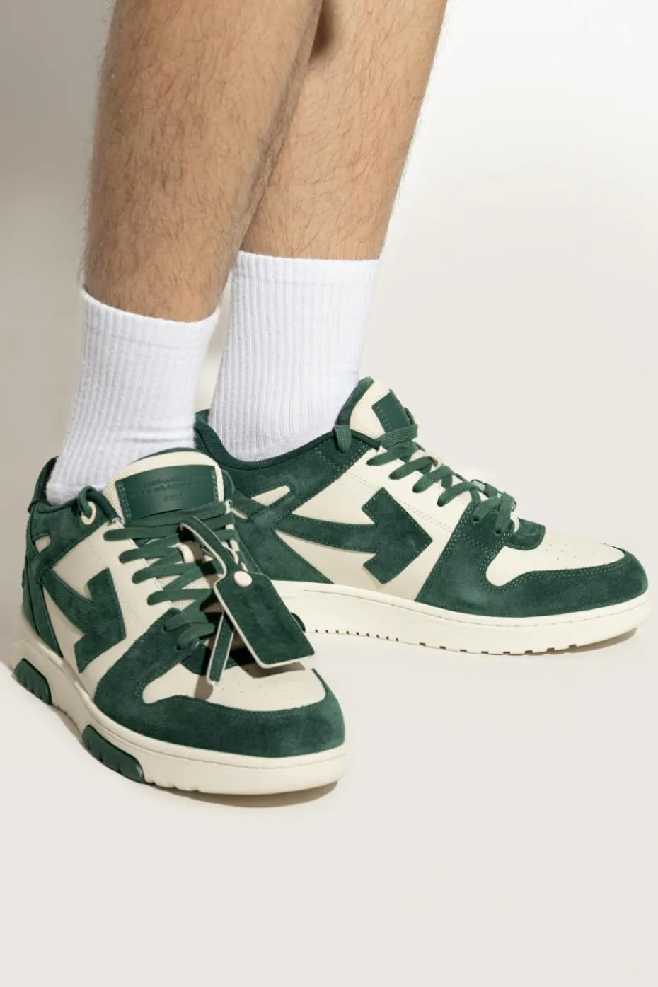 Off-White GREEN Sneakers Out Off Office
