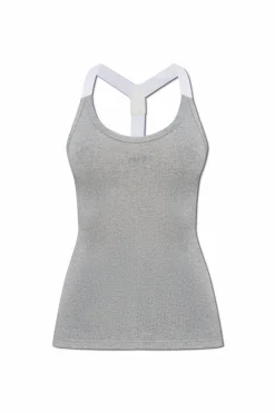 Off-White GREY Top with lurex thread