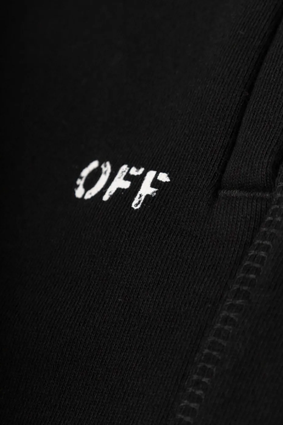 Off-White Kids BLACK Sweatpants with logo