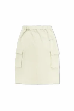 Off-White Kids GREEN Cotton skirt