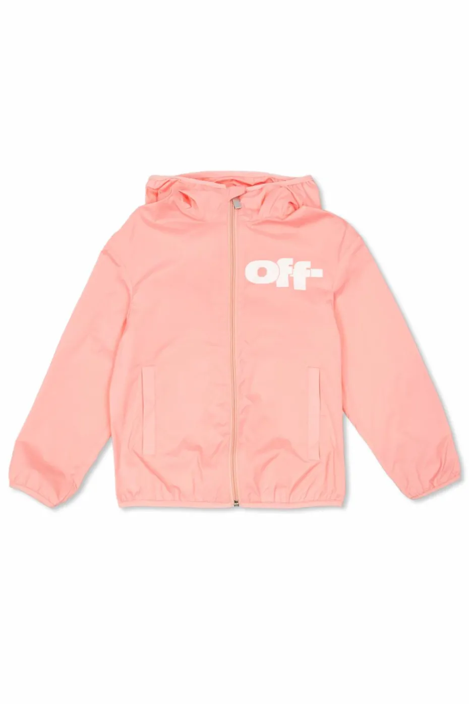 Off-White Kids PINK Hooded jacket