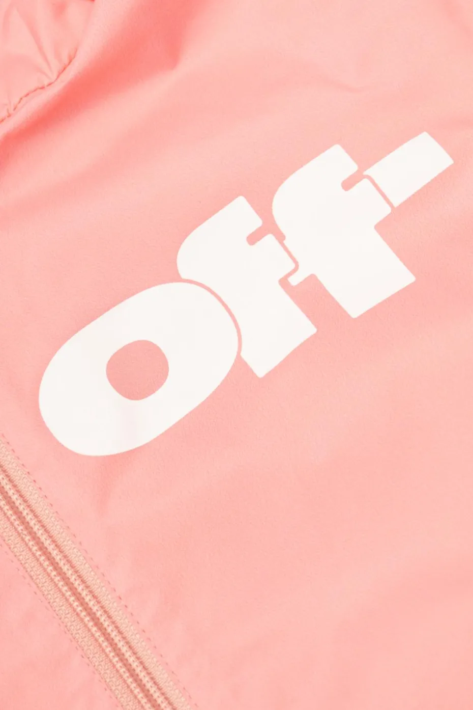 Off-White Kids PINK Hooded jacket