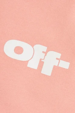 Off-White Kids PINK Sweatpants with printed logo