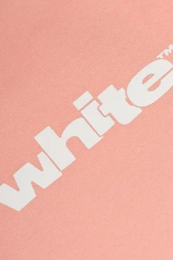 Off-White Kids PINK Sweatpants with printed logo