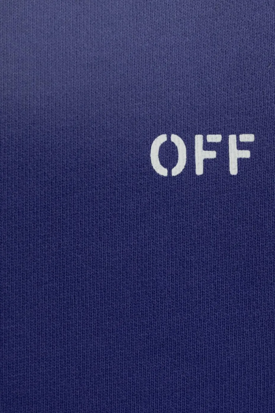Off-White Kids PURPLE Cotton shorts with logo