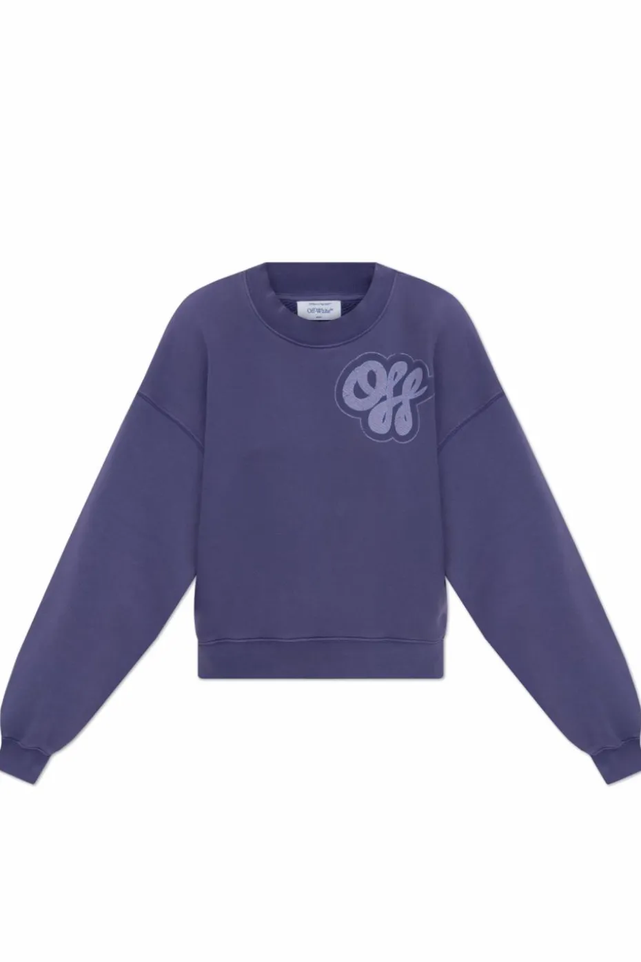 Off-White NAVY BLUE Sweatshirt with logo