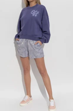 Off-White NAVY BLUE Sweatshirt with logo