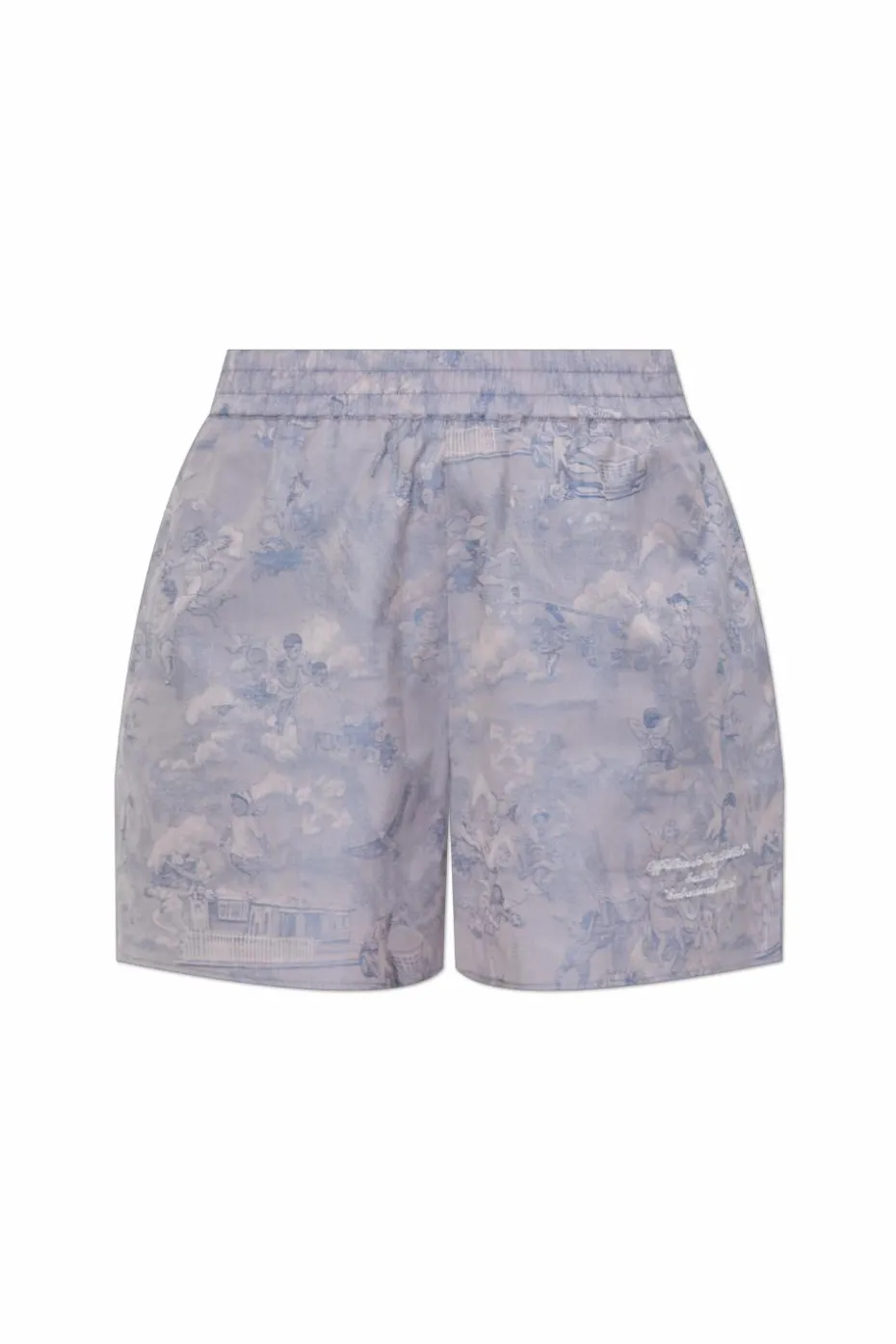 Off-White PURPLE Patterned shorts