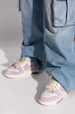 Off-White PURPLE Sneakers Out Off Office