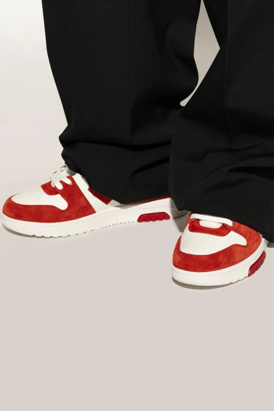Off-White RED Out Of Office sneakers