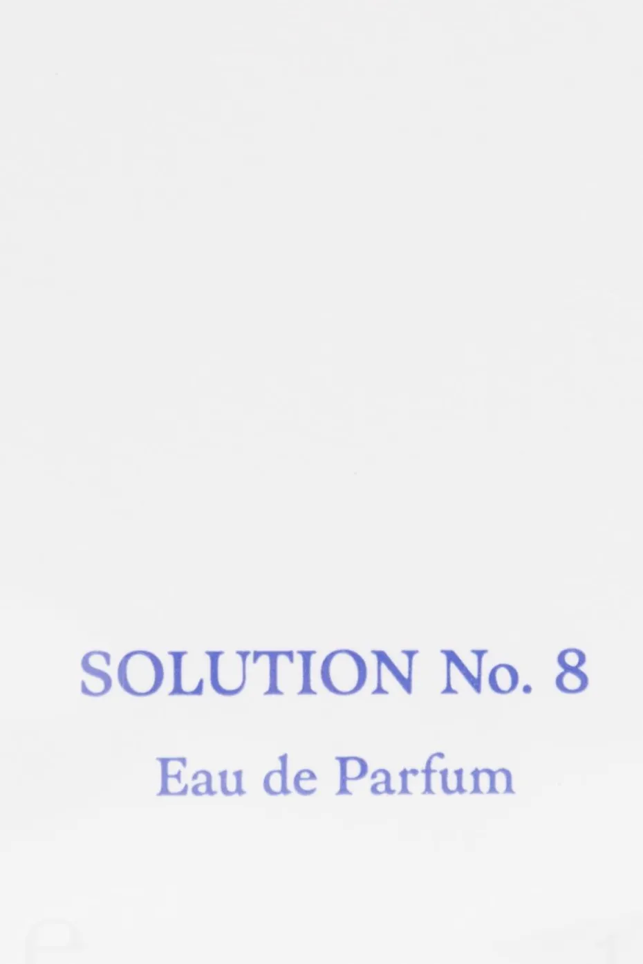 Off-White SILVER Eau de Parfum ‘Solution No.8’