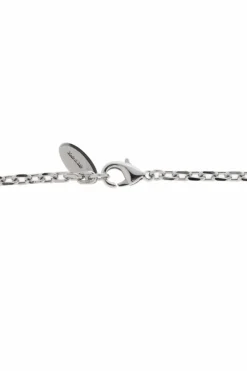Off-White SILVER Logo Necklace