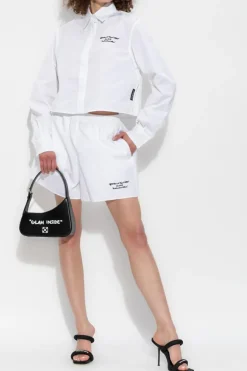 Off-White WHITE Cotton shorts