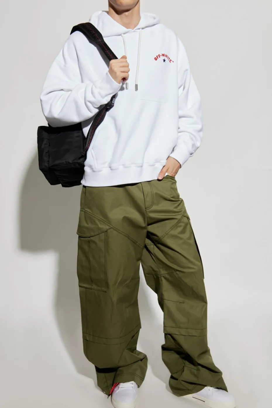 Off-White WHITE Sweatshirt with logo