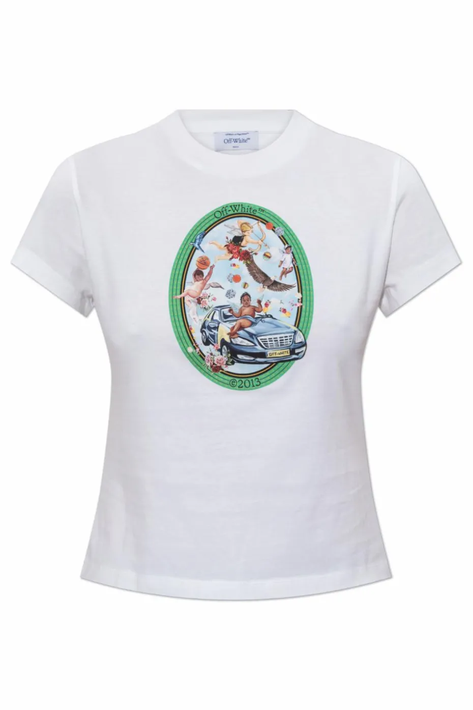 Off-White WHITE T-shirt with logo