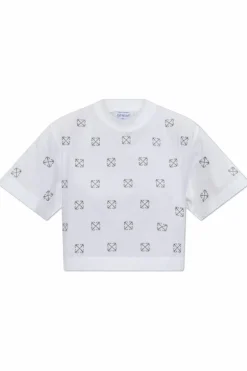 Off-White WHITE T-shirt with logo