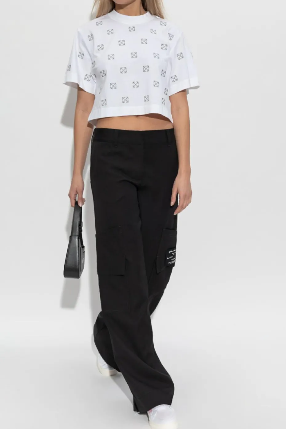 Off-White WHITE T-shirt with logo