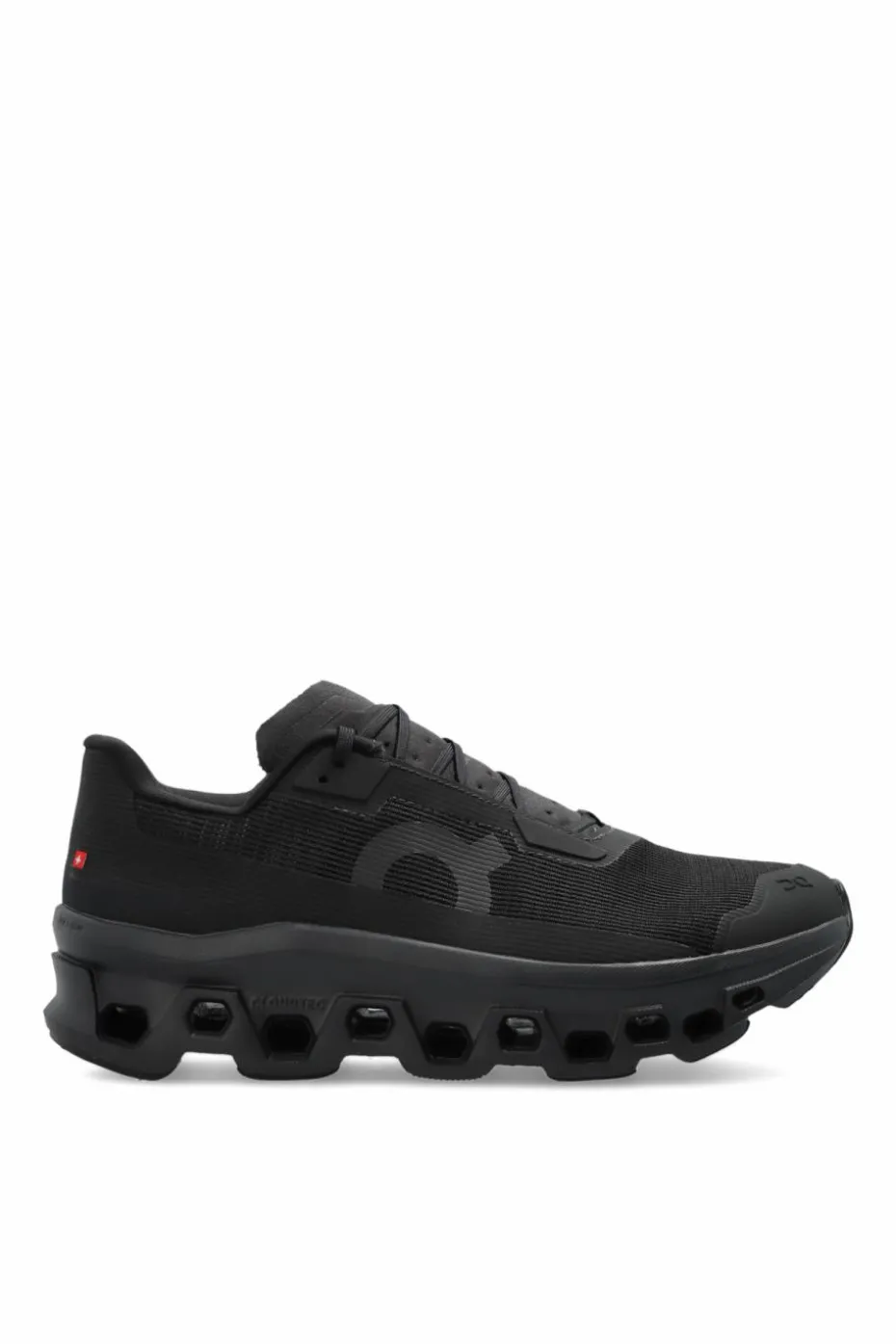 On Running BLACK Cloudmonster Void sports shoes