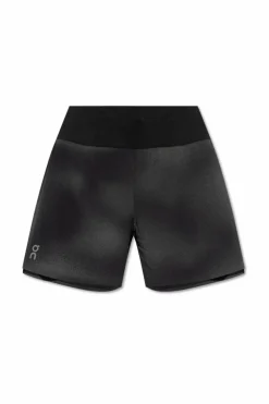 On Running GREY Training shorts with logo