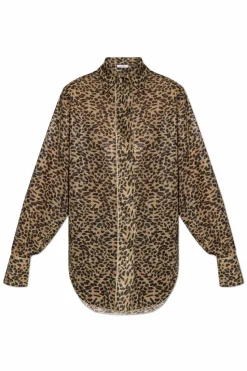Oseree beige Beach shirt