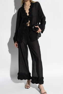 Oseree BLACK Beach Pants