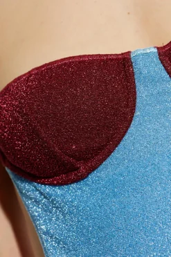 Oseree BLUE One-piece swimsuit