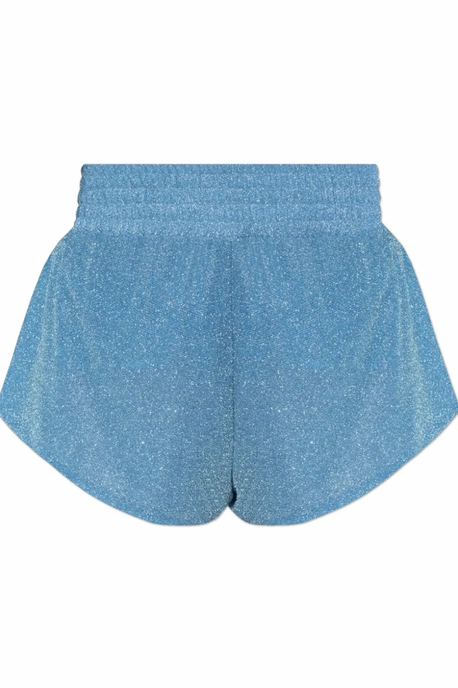 Oseree BLUE Shorts finished with lurex thread