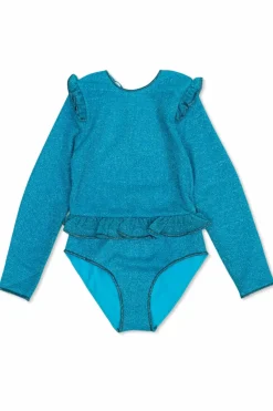 Oseree Kids BLUE One-piece swimsuit