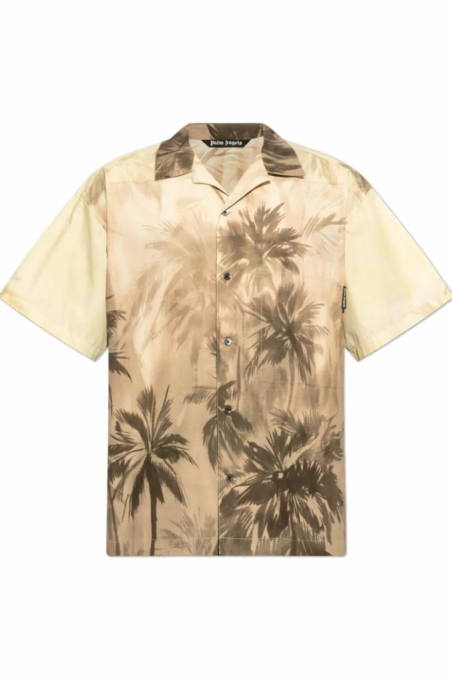 Palm Angels beige Shirt with print
